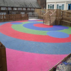 Outdoor Flooring for Playgrounds in Norton 3