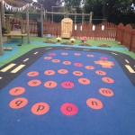 Children's Play Area Surface in West End 9