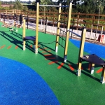 Rubber Mulch in Playgrounds in Leys 4