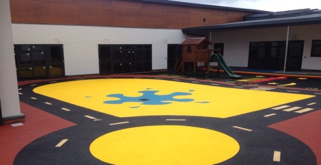Soft Playground Surface in Newtown