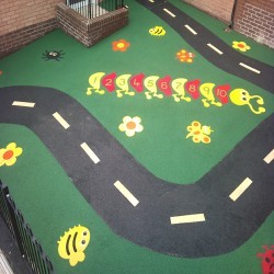 Playground Surface Flooring in West Hill 12