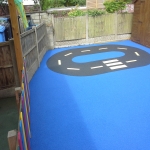 Rubber Mulch in Playgrounds in Leigh 2