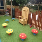 Outdoor Flooring for Playgrounds in Mill Green 7