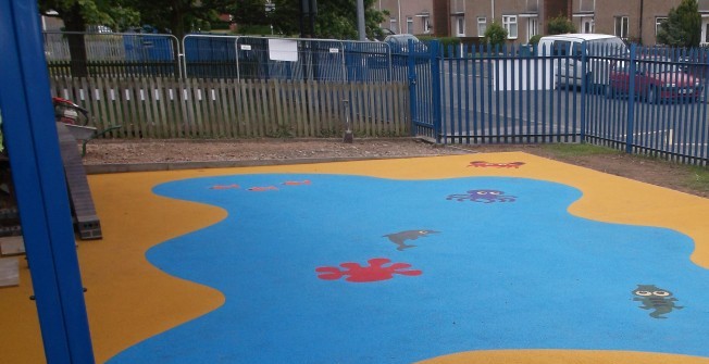 Outdoor Play Surfaces in Broughton