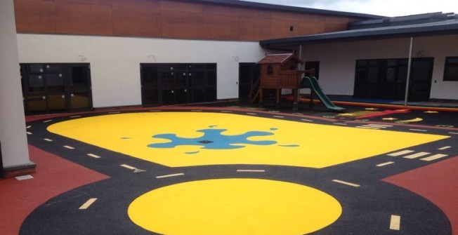 Soft Playground Surface in Upton